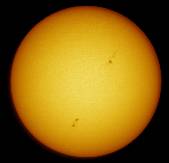 의정부천문대 태양활동 관측사진